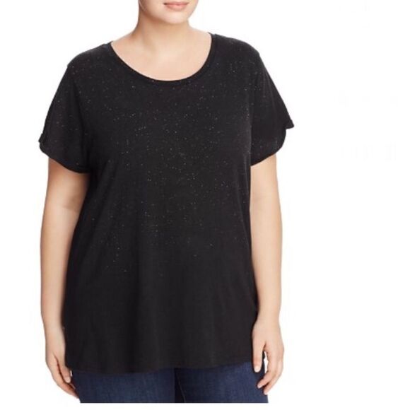 Lucky Brand Glitter Tee Shirt C7 - Picture 1 of 7